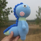 Wool little dinosaur handmade DIY material package