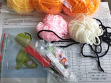 Wool little dinosaur handmade DIY material package