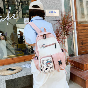 School Bag High School Harajuku Japanese Middle School Students Junior High School Ins Small Backpack